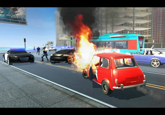 Extreme Driver Grand City Sandbox Game截图3