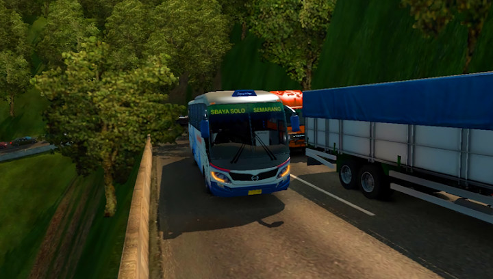 Bus simulator lintas Jawa截图3