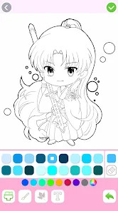 Cute Drawing : Anime Color Fan截图2