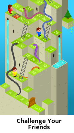 ? Snakes and Ladders Saga - Free Board Games ?截图5