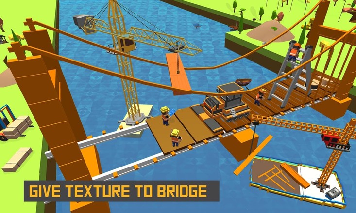 河铁路桥梁建设火车游戏2017截图6