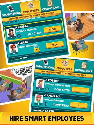 Smartphone Tycoon - Idle Phone Clicker & Tap Games截图4