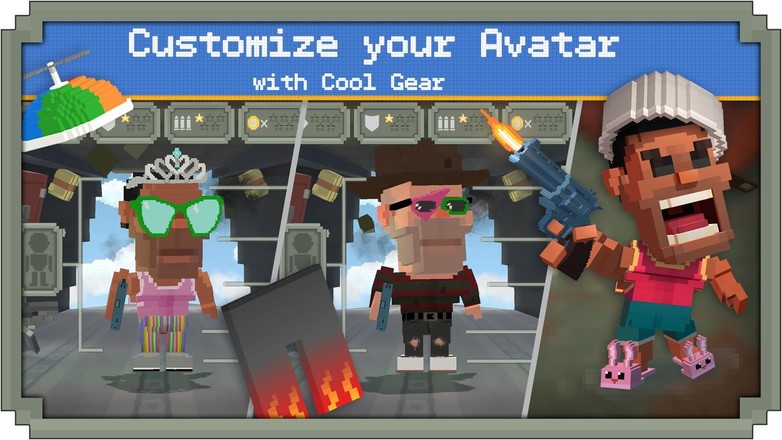 Guns Royale - Multiplayer Blocky Battle Royale截图5