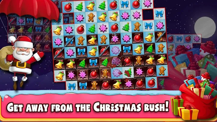 Christmas Crush Holiday Swapper Candy Match 3 Game截图1