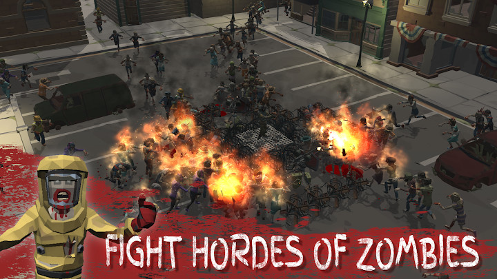 Overrun: Zombie Horde Apocalypse Survival TD Game截图2