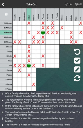Logic Puzzles Daily - Solve Logic Grid Problems截图2