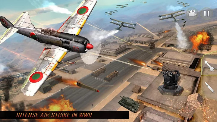 Airplane Fighting War Air Shooting Games截图6