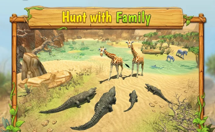 Crocodile Family Sim : Online截图1