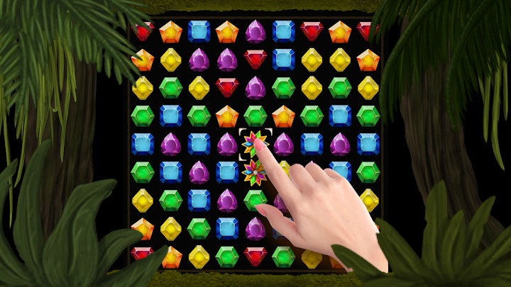 Secret Jungle Pop : Match 3 Jewels Puzzle截图5