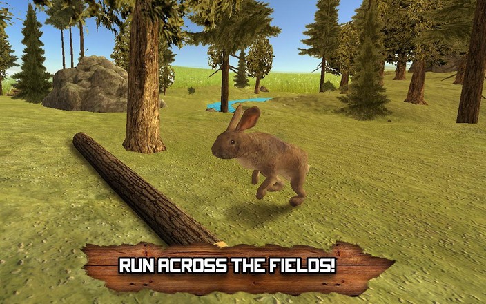 Forest Rabbit Simulator 3D截图3