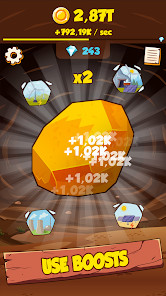 Mine Clicker: Idle Tap Game截图2