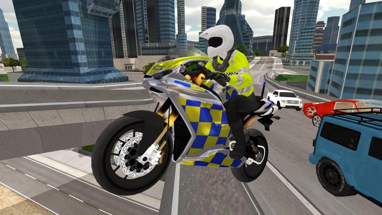 警用摩托自由世界模拟3D修改版截图2
