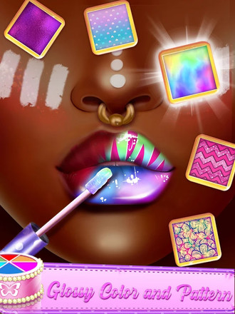 嘴唇艺术-完美口红化妆游戏截图6
