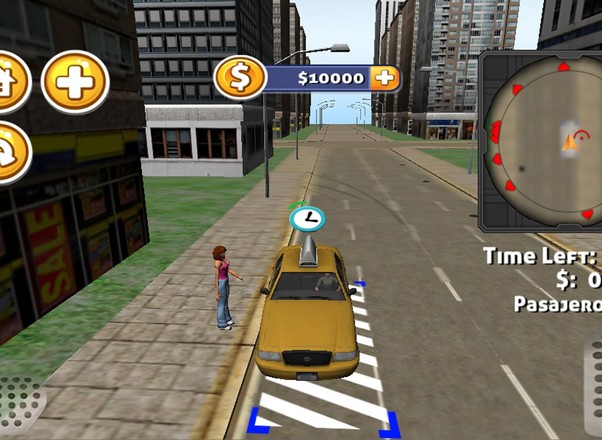 3D职务出租车司机的游戏截图4