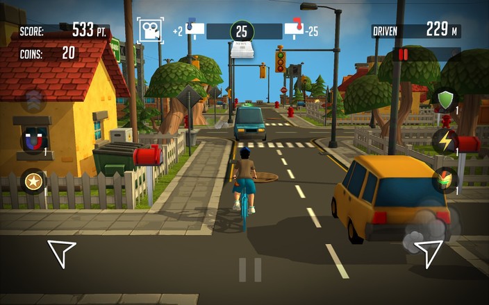 PaperBoy:Infinite bicycle ride截图4
