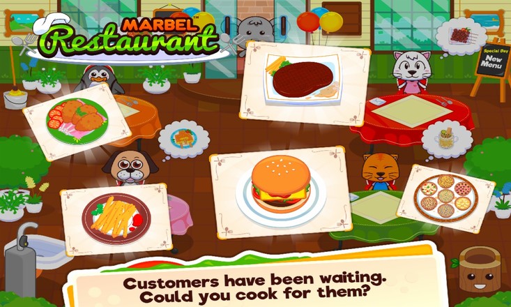 Marbel Restaurant - Kids Games截图9