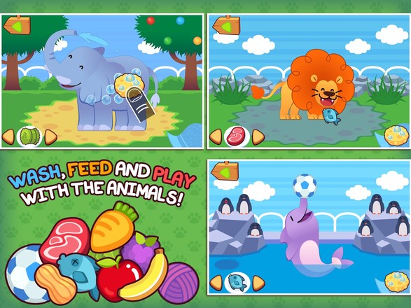 Meet the Zoo Animals - Educational Game For Kids截图5