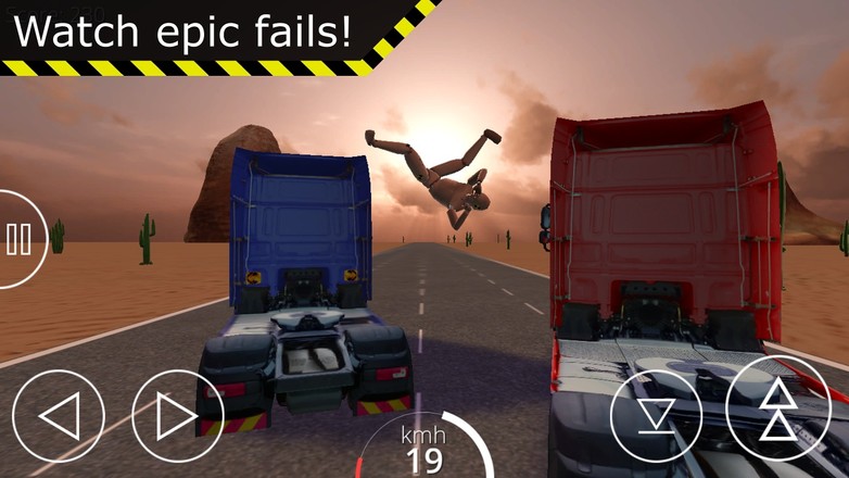 Epic Split Truck Simulator USA截图2