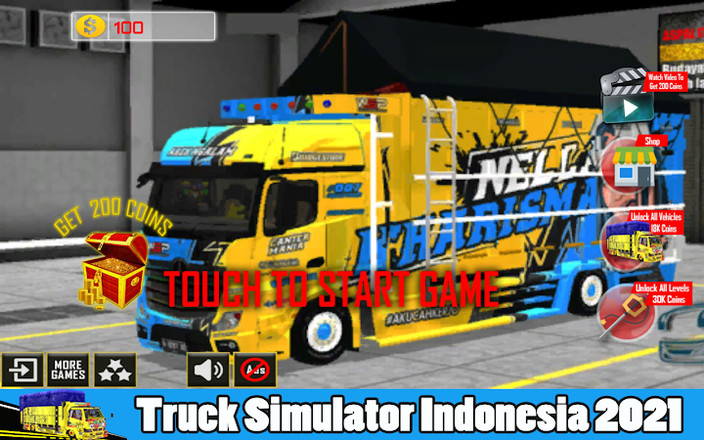 Truck Simulator Indonesia 2021截图2