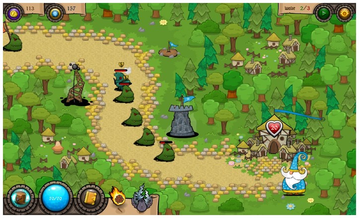 Tower Defense Wizard截图2