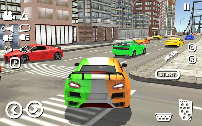 Real Car Driving School 3D - Free截图2