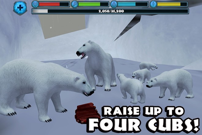 终极北极熊模拟器截图3