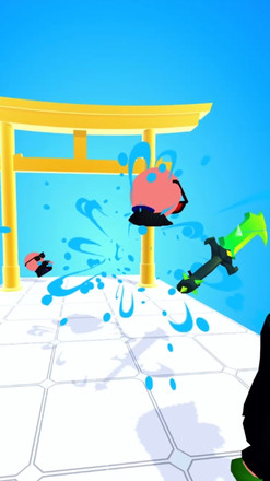 Sword Play! Ninja Slice Runner 3D截图3