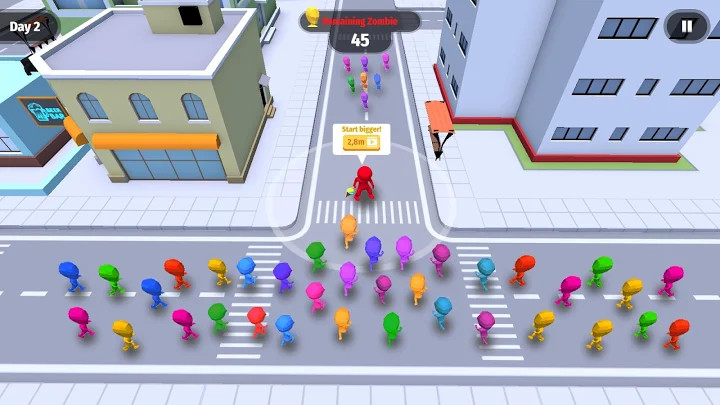 Move.io: Move Stop Move - Stickman Crowd 3D截图4