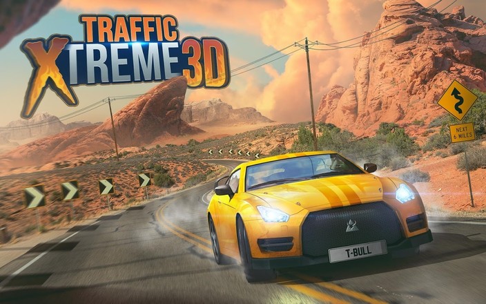 Traffic Xtreme 3D: Fast Car Racing & Highway Speed截图4