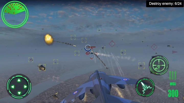 空中战场3D:雷霆空战截图2