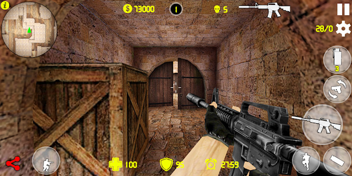 Gun Strike War : Free Shooting Game截图3