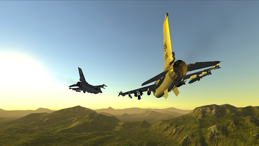 Armed Air Forces - Jet Fighter Flight Simulator截图2