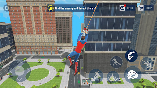 Spider Fighting: Hero Game截图3