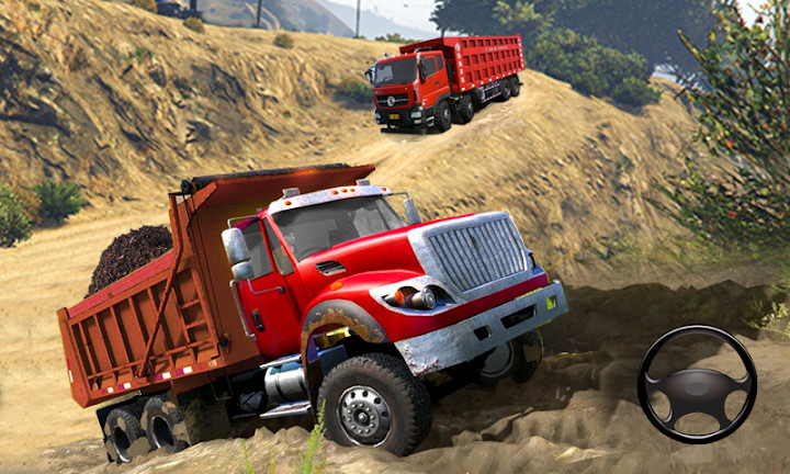 Cargo Truck Hill Transport Simulator Truck 3D截图5