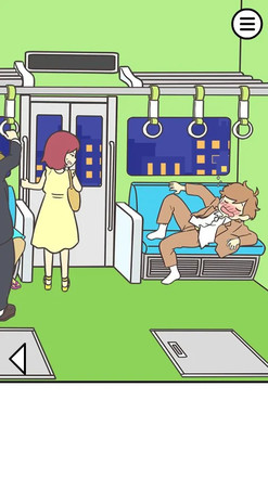 電車で絶対座るマン-脱出ゲーム截图2