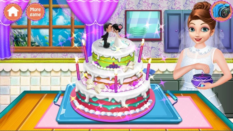 新娘婚礼蛋糕游戏截图2