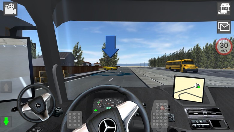 Mercedes Truck Simulator Lux截图3
