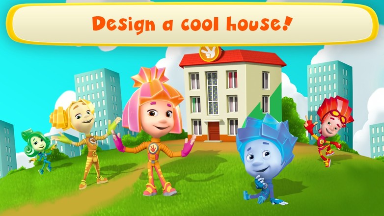 Fiksiki Dream House游戏和儿童记忆游戏截图4