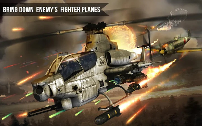 Army Gunship Helicopter Games 3D: Joycity Battle截图1