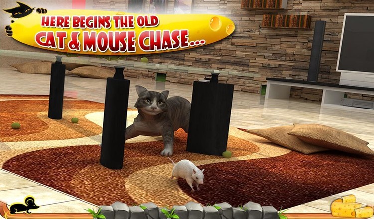 Crazy Cat vs. Mouse 3D截图4