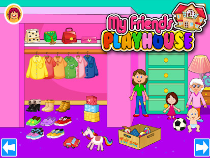 My Pretend House - Kids Family & Dollhouse Games截图4