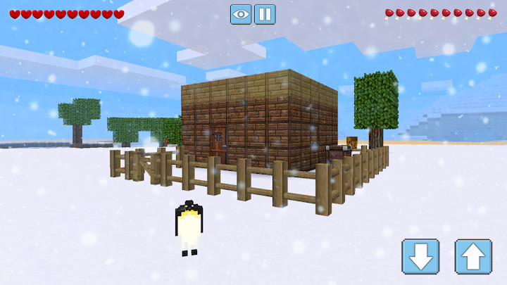 Winter Craft: Exploration & Survival Craft games!截图3