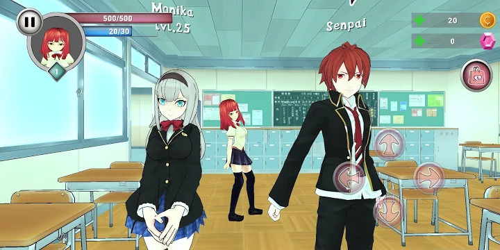 Anime High School Simulator截图4
