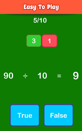 Math Games, Learn Add, Subtract, Multiply & Divide截图4