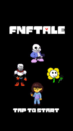 Undertale but FNF gameplay截图1