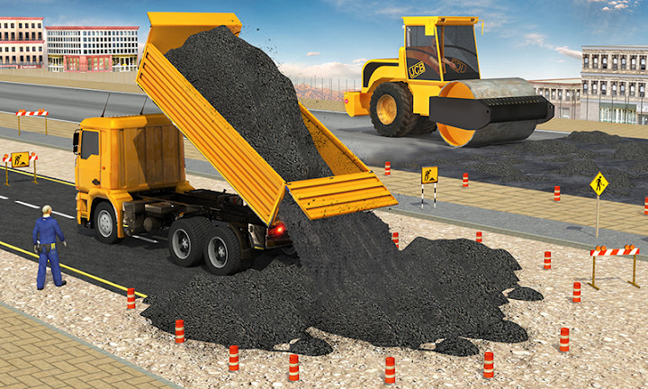Excavator Simulator - Construction Road Builder截图1