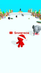 Snow Race 3D: Fun Racing截图3