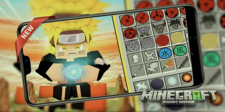 Naruto for Minecraft Mod MCPE截图2