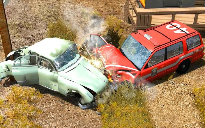 越野车碰撞事故模拟器：梁发动机截图5