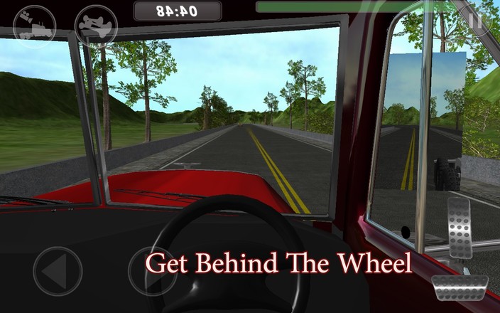 Big Red Truck: 3D Driving Sim截图3